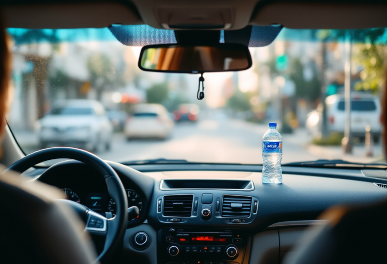 Metodi alternativi per mantenere fresca l'auto