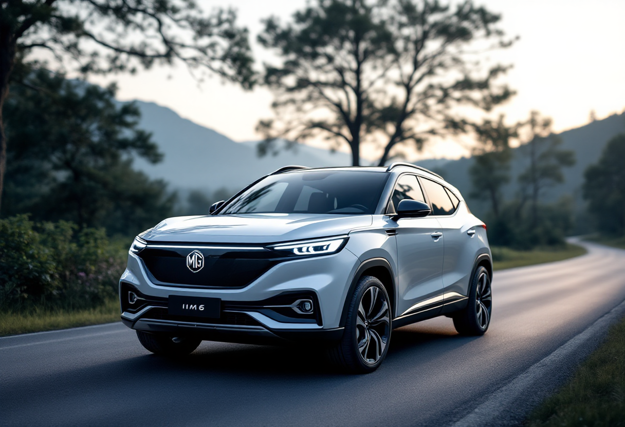 SUV elettrico MG IM6 in arrivo in Europa