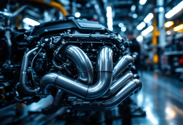 Nuovo scarico in titanio Akrapovic per BMW M5