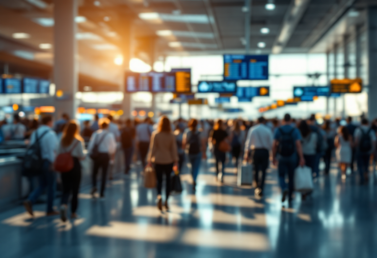 Immagine informativa sugli scioperi nel settore aereo