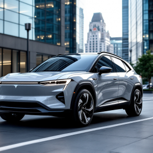 Skoda Elroq RS 2025 in movimento su strada