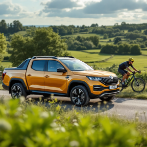 Skoda L&K 130, pick-up ibrido per il ciclismo professionale