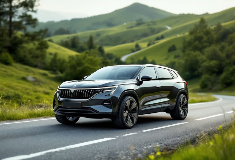 Skoda Space, nuovo SUV elettrico a sette posti