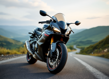 Suzuki GSX-S1000 EVO in azione su strada