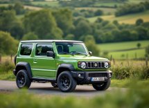 Suzuki Jimny 55ème Anniversaire in un paesaggio europeo