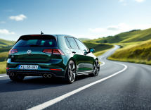 Volkswagen Golf GTI Edition 50 in un ambiente urbano