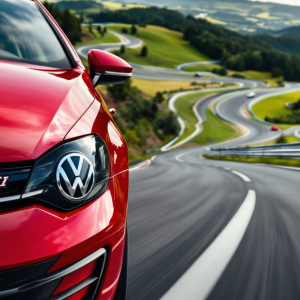 Volkswagen Golf GTI Edition 50 in azione alla 24 Ore del Nürburgring