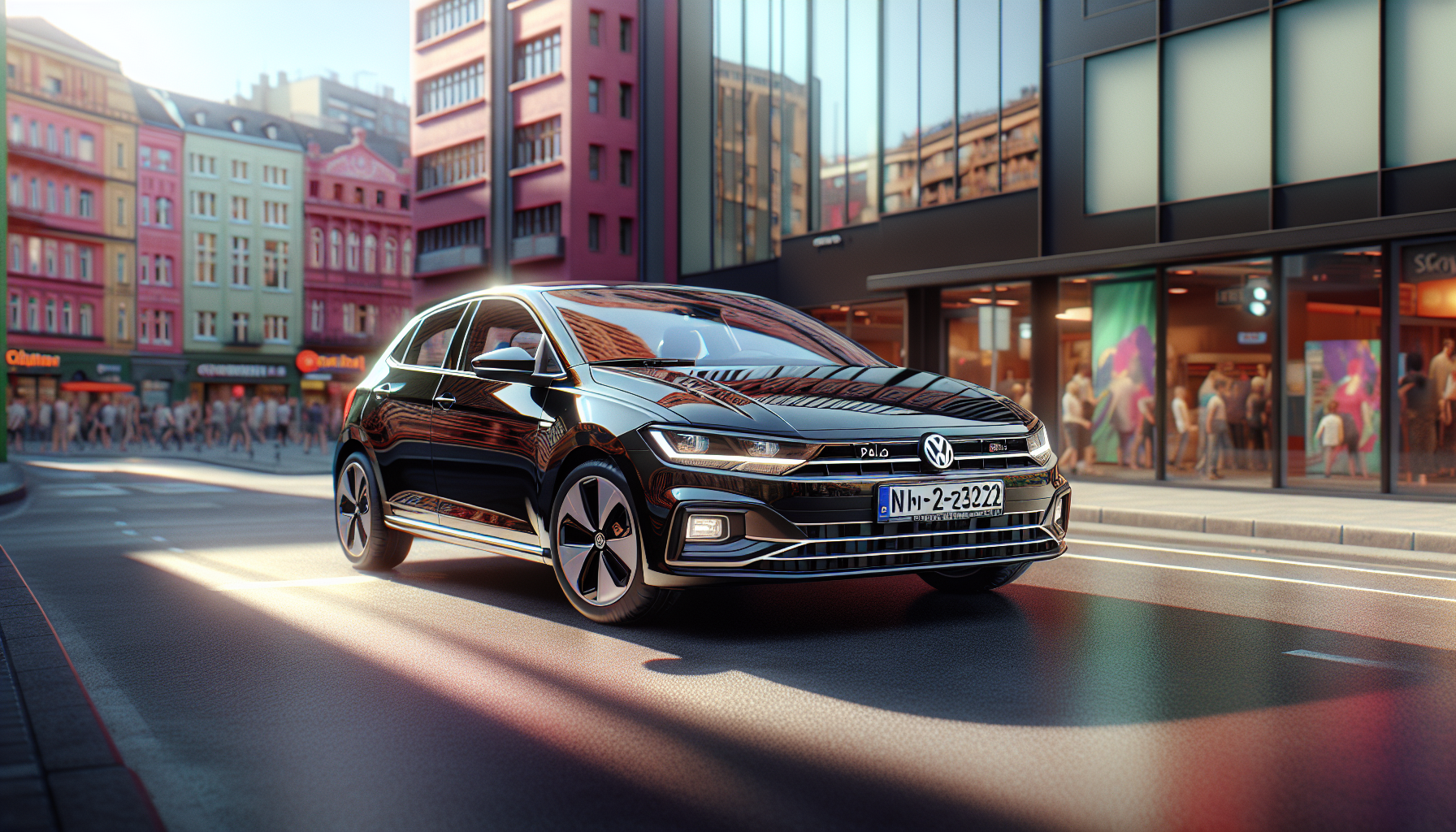 Volkswagen Polo Edition 50 in un contesto urbano