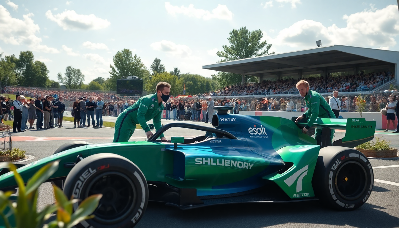 come la formula 1 sta riducendo la sua impronta di carbonio 1753306554