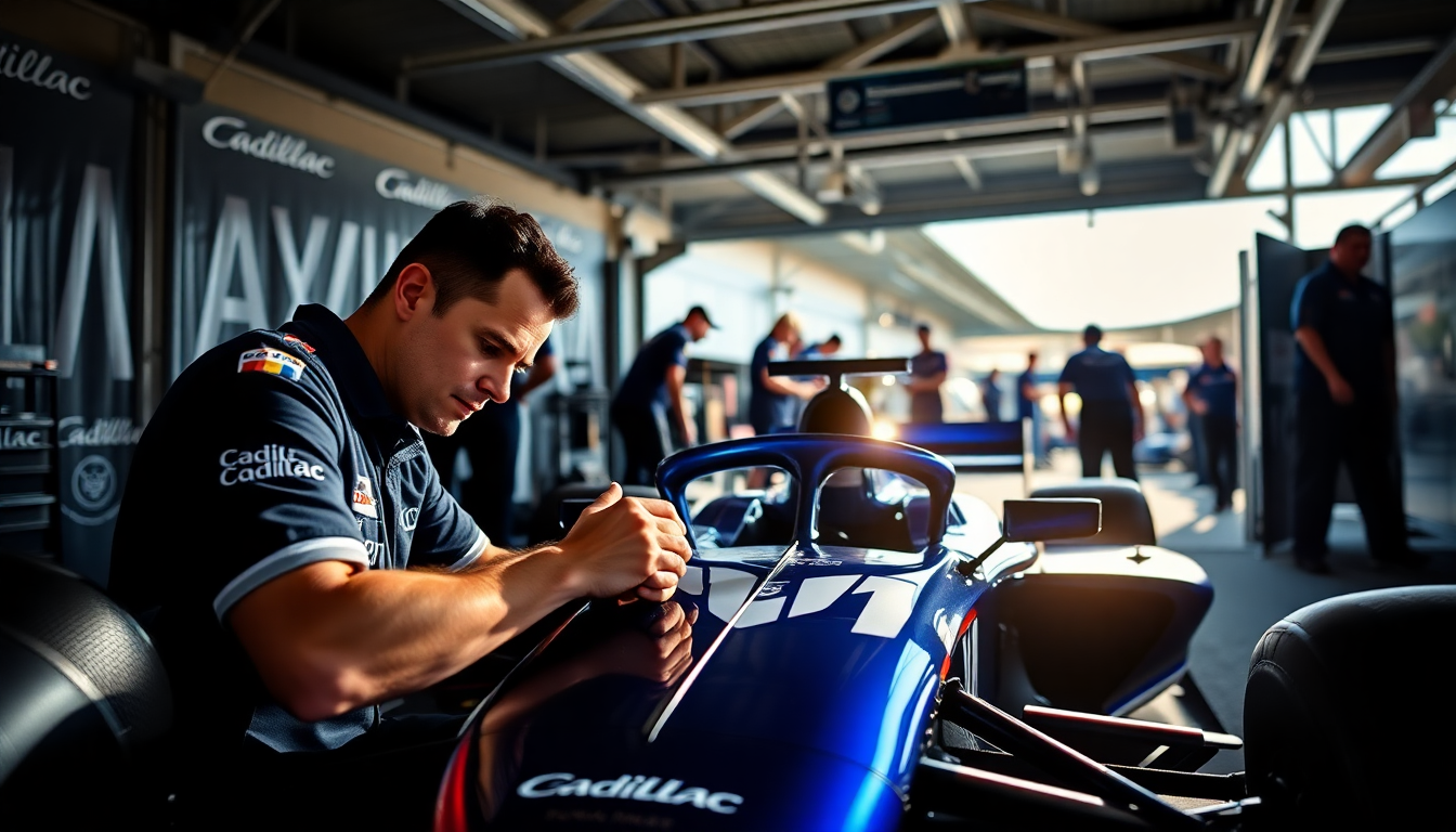 il dietro le quinte della cadillac formula 1 team con keanu reeves 1751666825