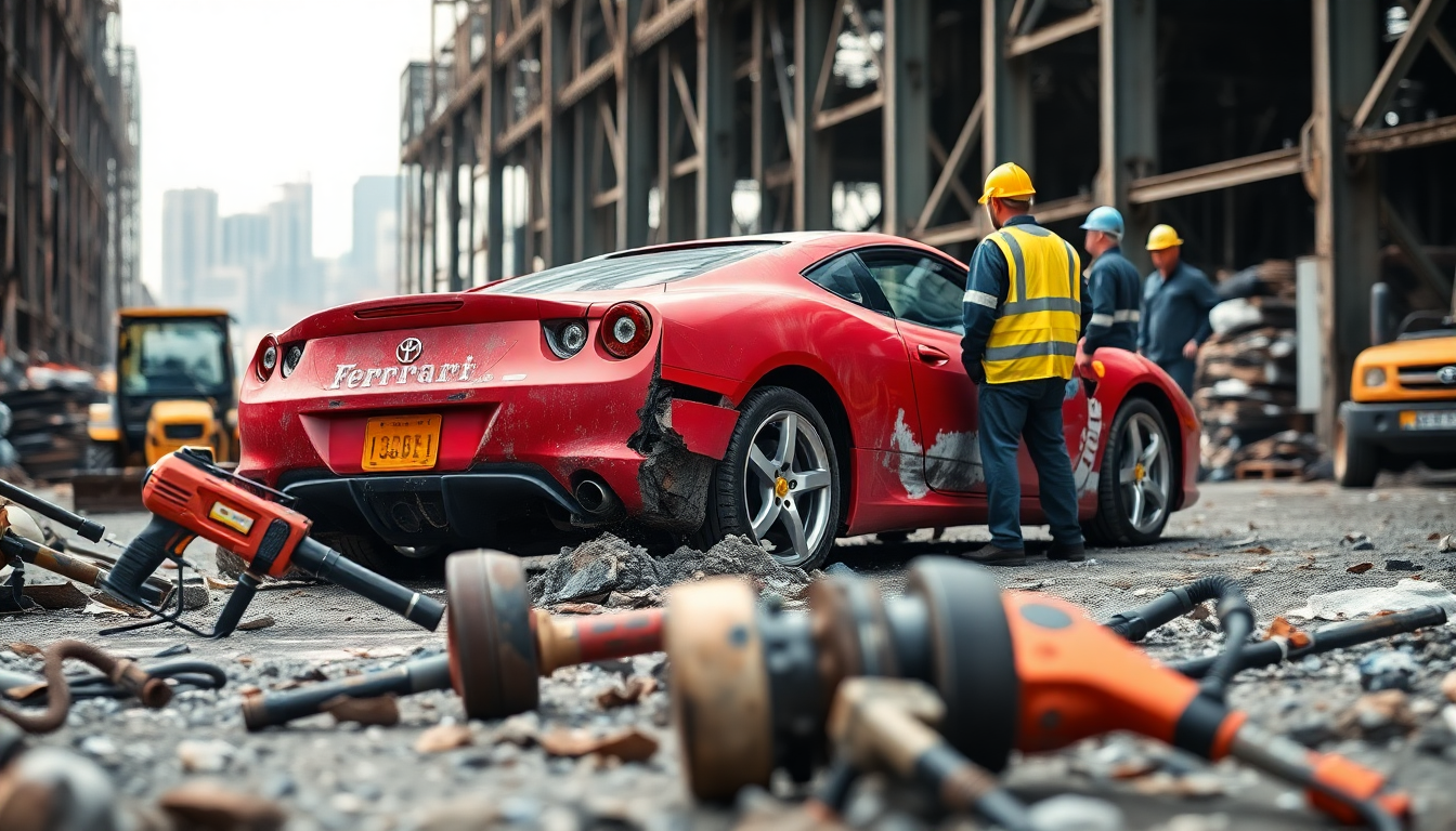 la verita dietro la demolizione di una toyota trasformata in ferrari 1752020401