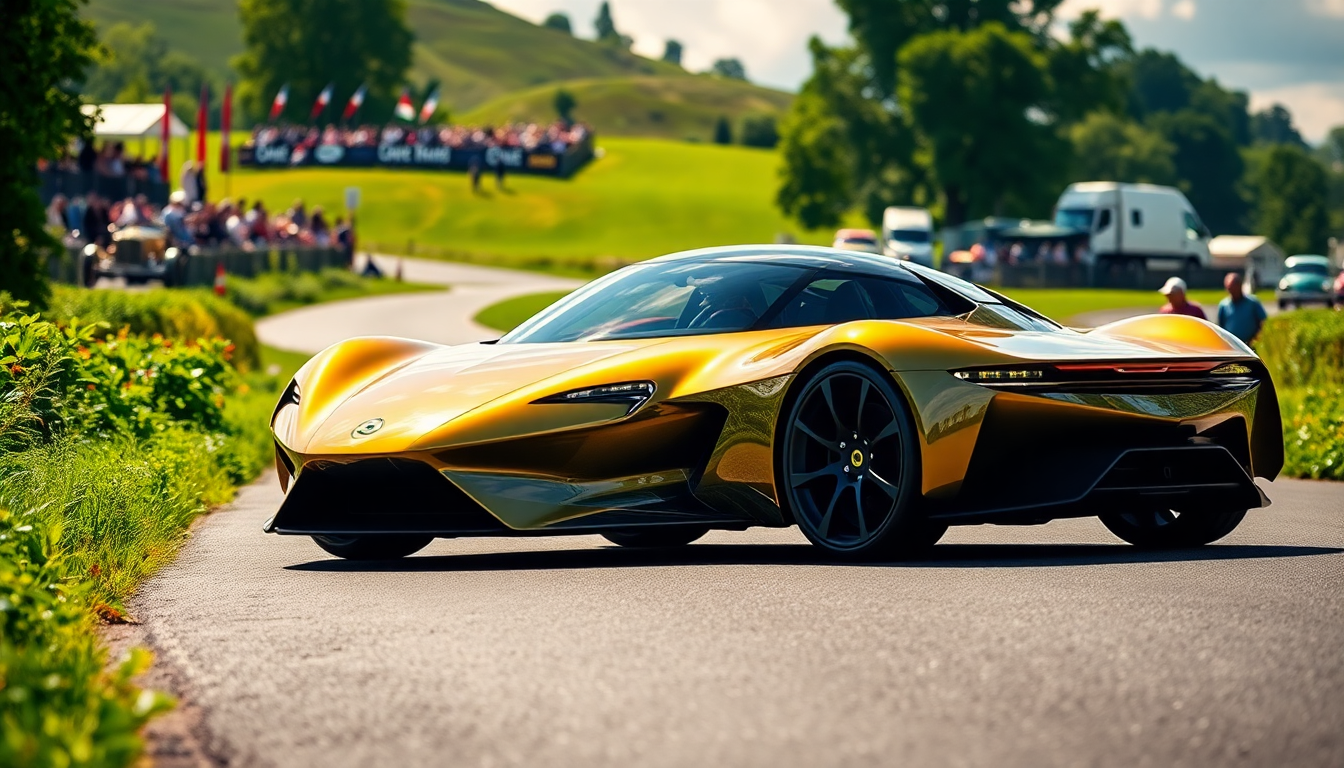 lotus theory 1 anticipazioni sul debutto elettrico al goodwood festival 1752116560