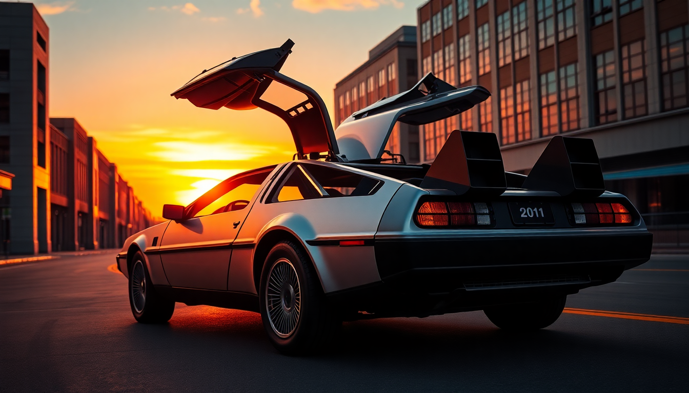 rivoluzione per la delorean il ritorno del mito con un motore ferrari 1752485098