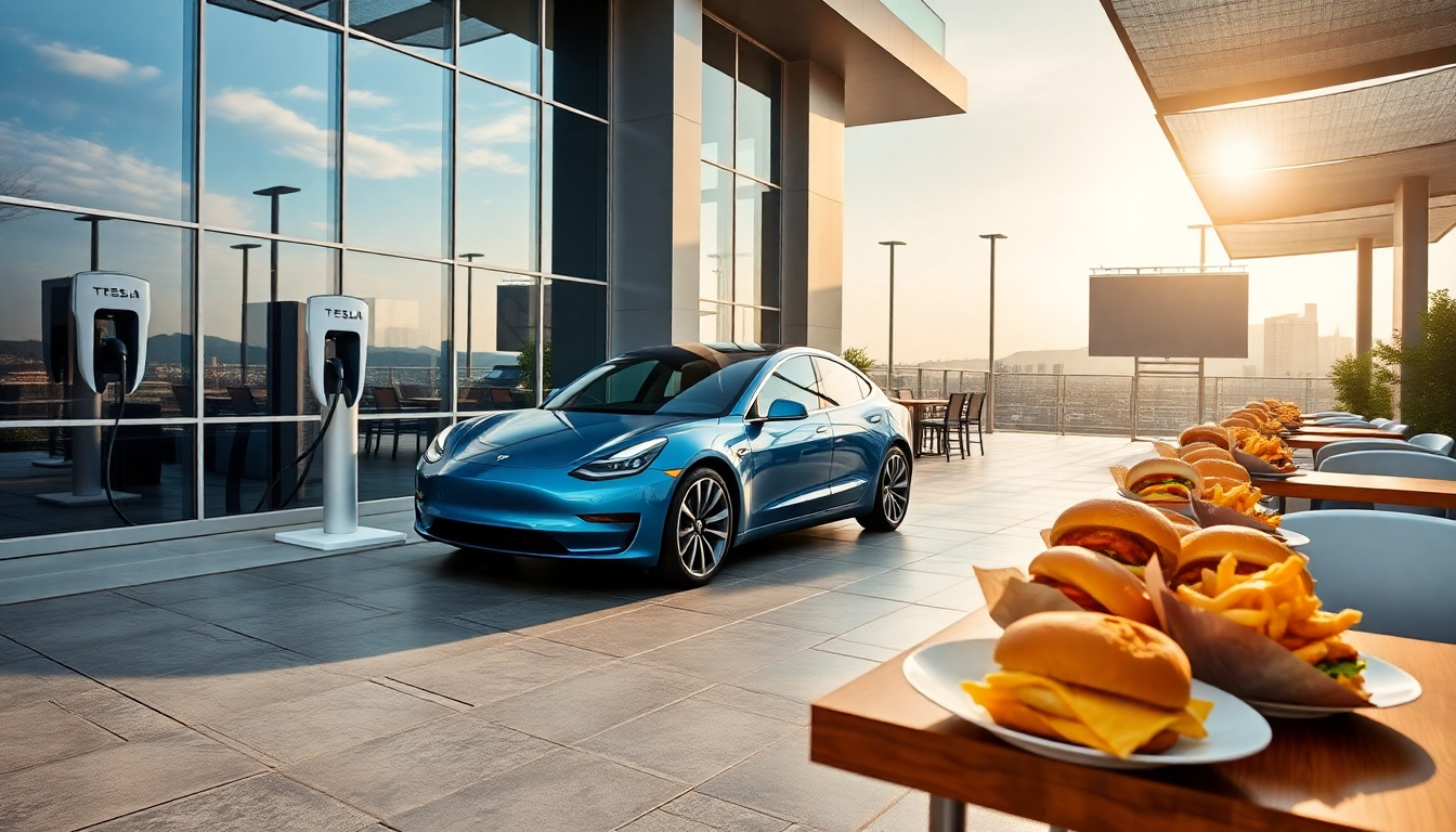 tesla diner dove ricaricare lauto diventa unesperienza unica python 1753735387