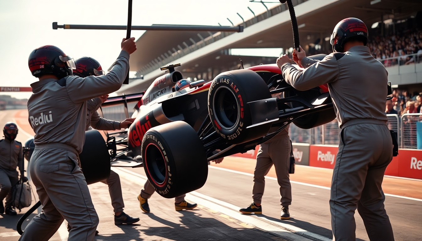 come i pit stop stanno cambiando la formula 1 python 1754349613