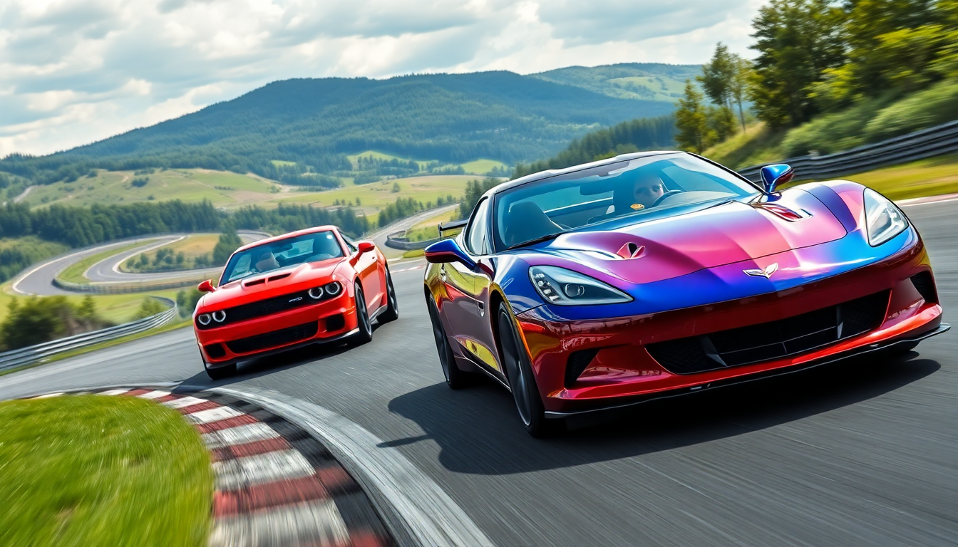 corvette e mustang chi conquistera il nurburgring python 1754267456
