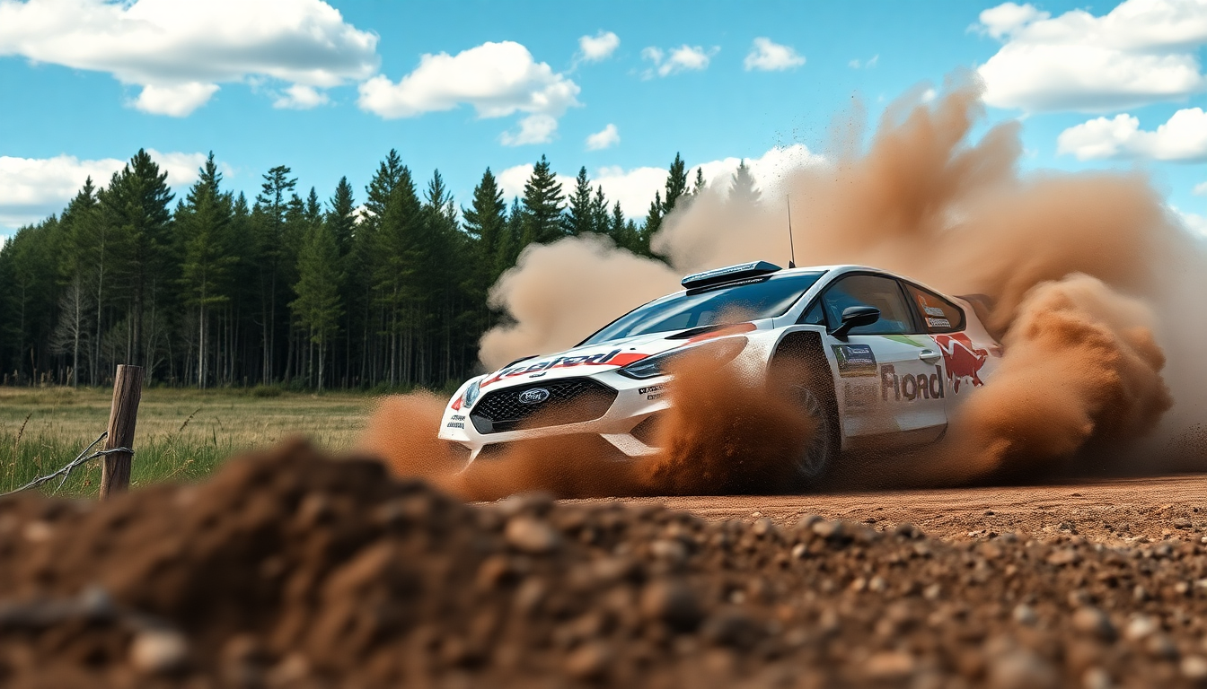 hammond alla guida della ford puma rally1 emozioni al rally di finlandia python 1754656360