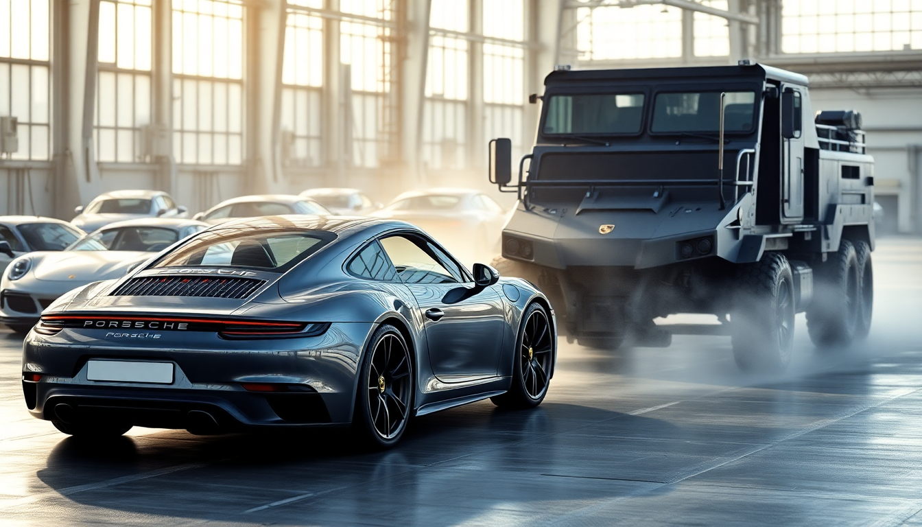 la nuova strategia di porsche investimenti nel settore difesa python 1755416908