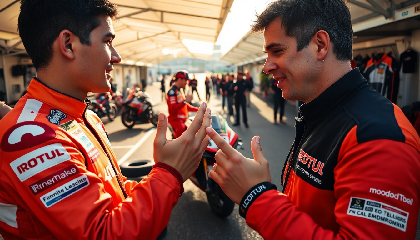 marquez e dalligna il retroscena di una rivalita storica in motogp python 1755837377