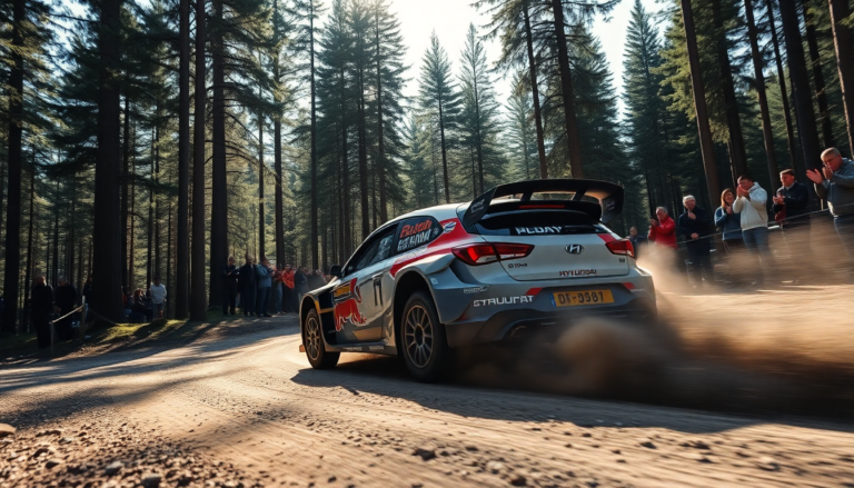 rally finlandia 2025 ott tanak in testa dopo la prima speciale python 1754009367