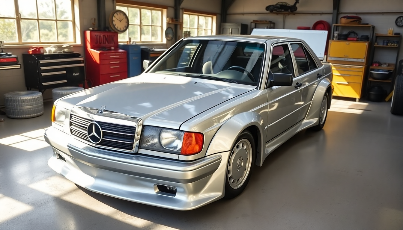 scopri la mercedes 190 e 23 16 di senna in vendita python 1756040037