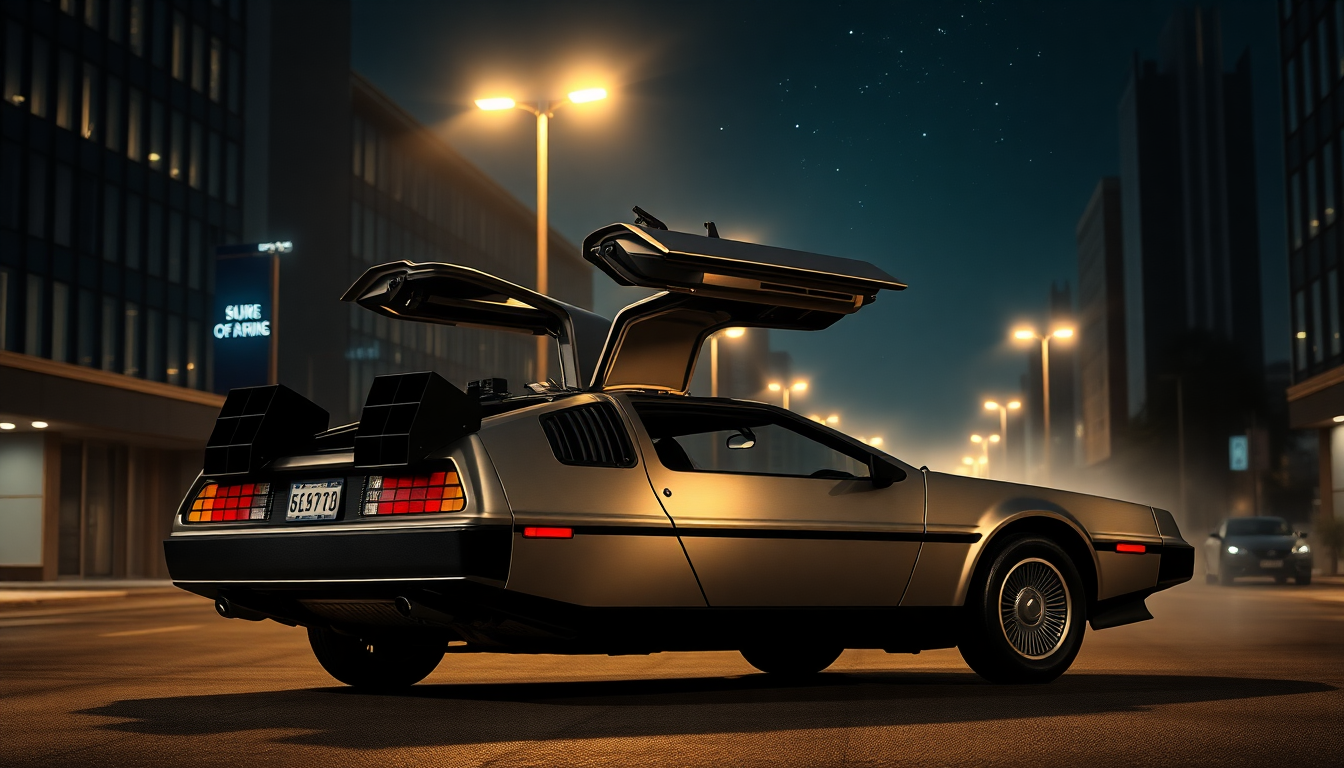 scopri la storia segreta della delorean e del suo legame con il cinema python 1754950397