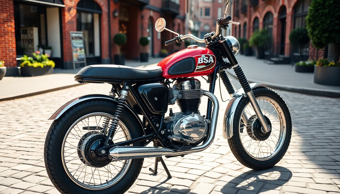 bsa bantam 350 la moto che unisce tradizione e innovazione python 1756999114