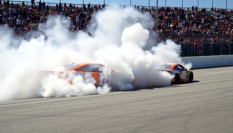 burnout in nascar celebrazione o rischio python 1757260336