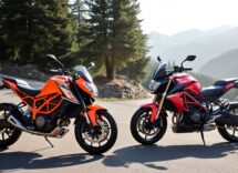 confronto tra ktm 690 smc r e ducati hypermotard 698 mono python 1757153804