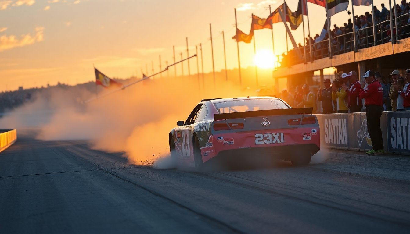 denny hamlin conquista il gateway analisi della vittoria python 1757330109