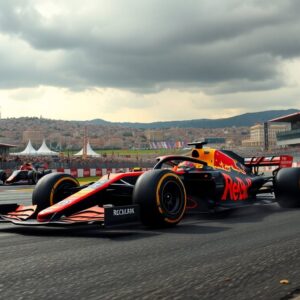 gp azerbaijan 2025 verstappen conquista la pole position in unora di pura adrenalina python 1758407971
