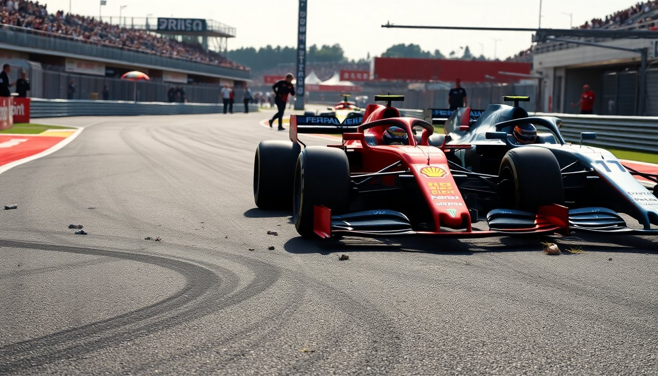 incidente tra leclerc e antonelli le reazioni dei piloti python 1756922040