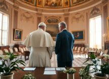 incontro storico tra papa leone xiv e john elkann al palazzo apostolico un dialogo per il futuro python 1758926695
