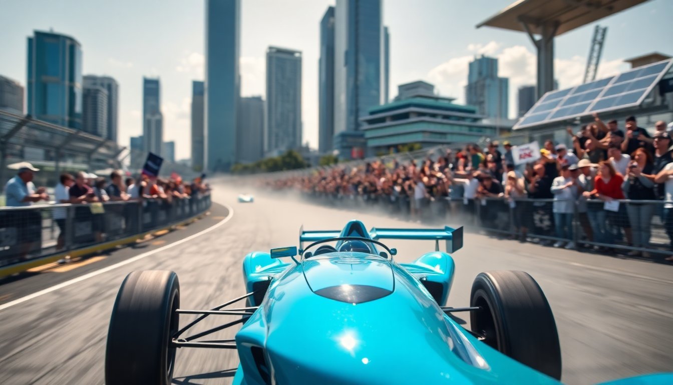 scopri la formula e il campionato di corse elettriche che sta rivoluzionando il motorsport python 1758165020