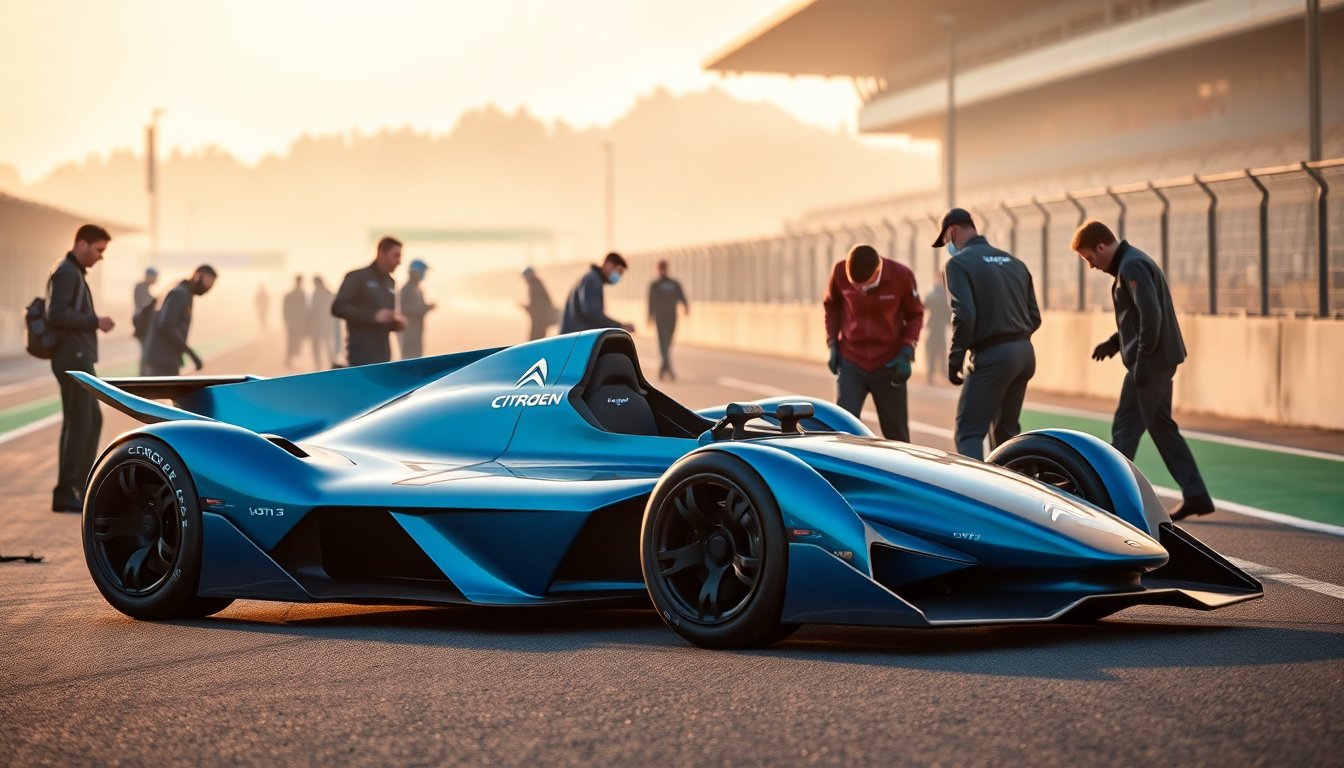 citroen lancia la sua monoposto innovativa nella formula e un nuovo inizio nel motorsport elettrico 1761069862
