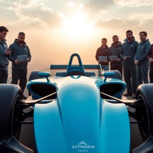 citroen svela la sua monoposto innovativa per la formula e 2025 1761222351