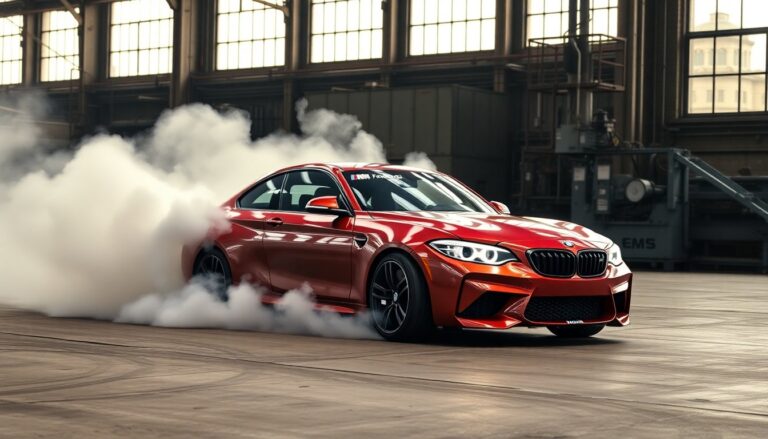 drifting indoor la bmw m2 drift competition si esibisce in fabbrica 1761411364