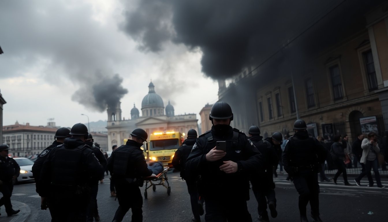 esplosione in centro citta provoca feriti e arresto 1761247797
