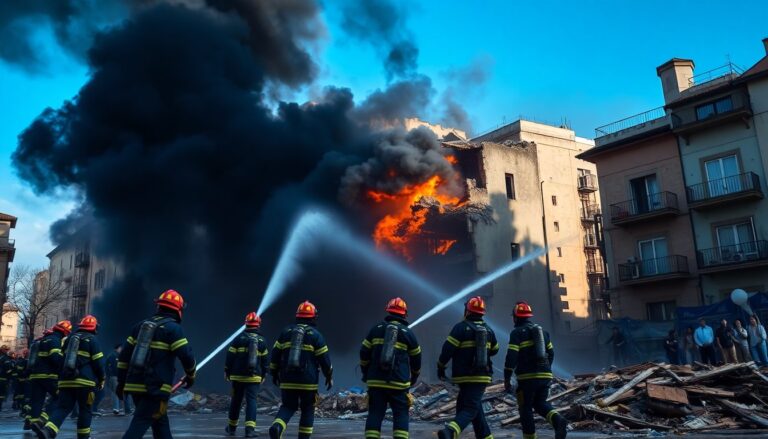 incendio a roma causa evacuazione di 200 persone 1760325507
