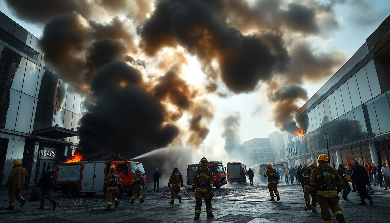 incendio in centro commerciale a roma provoca evacuazione 1760992886