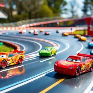pack gara disney cars avventura e divertimento in scala 155 1761269585