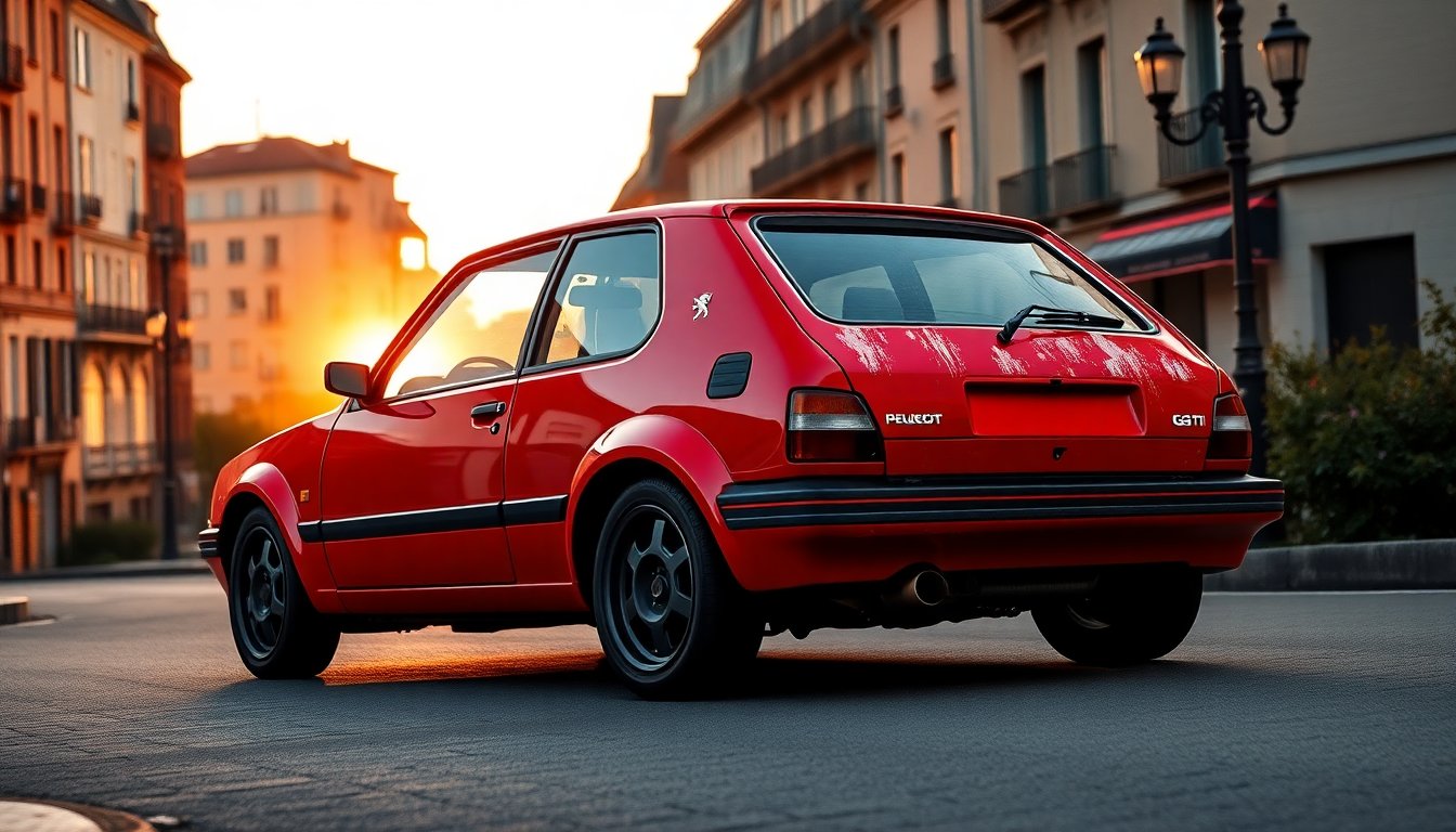 peugeot 205 gti scopri la tolman edition un tributo imperdibile agli anni 80 1761793704