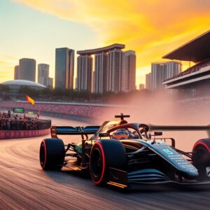 pole position straordinaria di george russell al gp di singapore 2025 python 1759609987