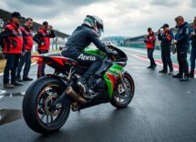 aprilia eccelle nei test di valencia preparativi per la stagione motogp 2026 1763519775