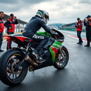 aprilia eccelle nei test di valencia preparativi per la stagione motogp 2026 1763519775