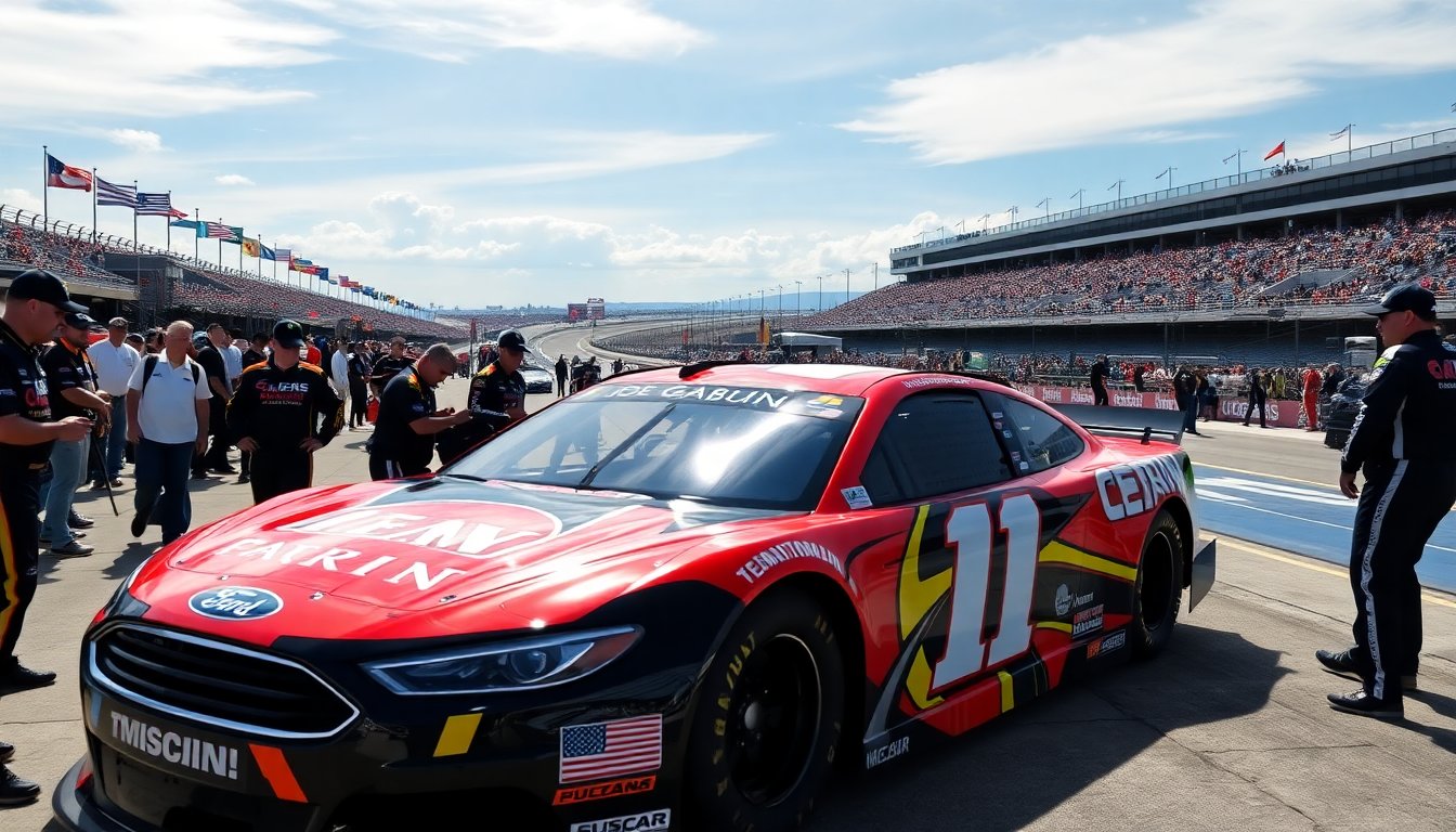 denny hamlin conquista la pole position per la finale della nascar cup series 1762584646