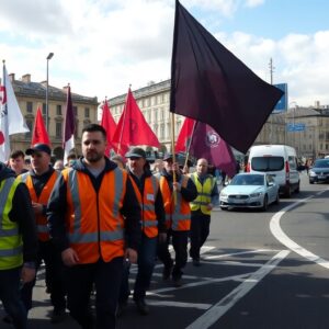 disagi stradali a genova per lo sciopero dei lavoratori dellilva 1763613125