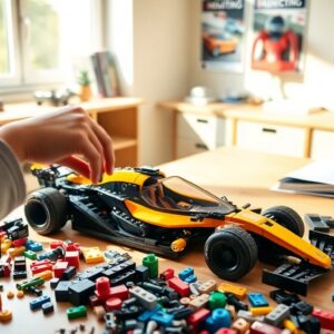 giocare e progettare costruisci la mclaren formula e con i lego neom 1763215219