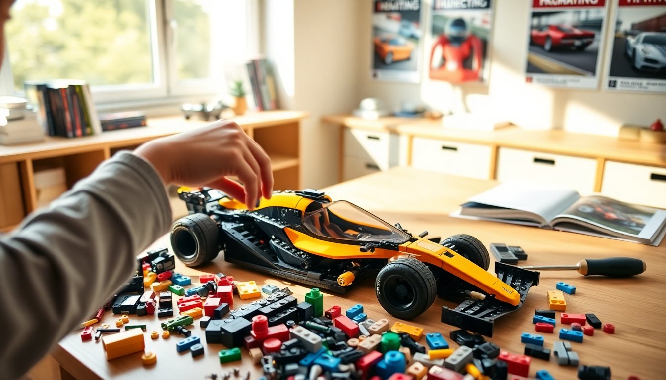 giocare e progettare costruisci la mclaren formula e con i lego neom 1763215219