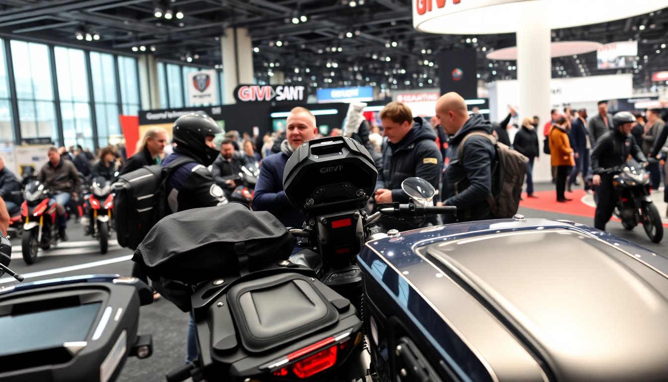 givi rivela le novita delleicma 2025 attacchi e borse innovative per motociclisti 1762523043
